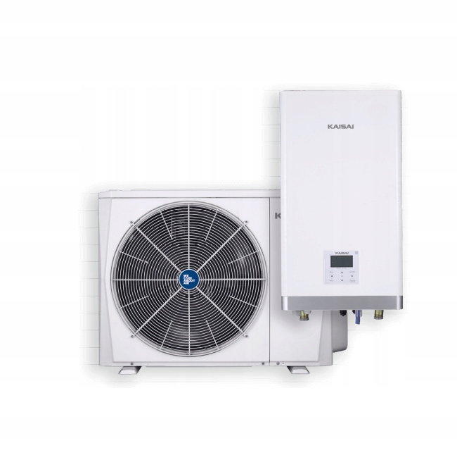 SPLIT TEPELNÉ ČERPADLO KAISAI 12KW KHA-12RY3B KMK-160RY3 SPLIT + uvedenie do prevádzky
